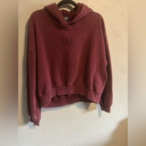 Gap maroon hoodie